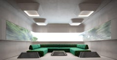Solaris-Sofa von Atra Form, limitierte Auflage, futuristisch, maßgefertigt
