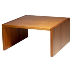 Tavolino in legno massiccio "Solaris" di Franco Vattolo per Ibisco, Italia, anni '70