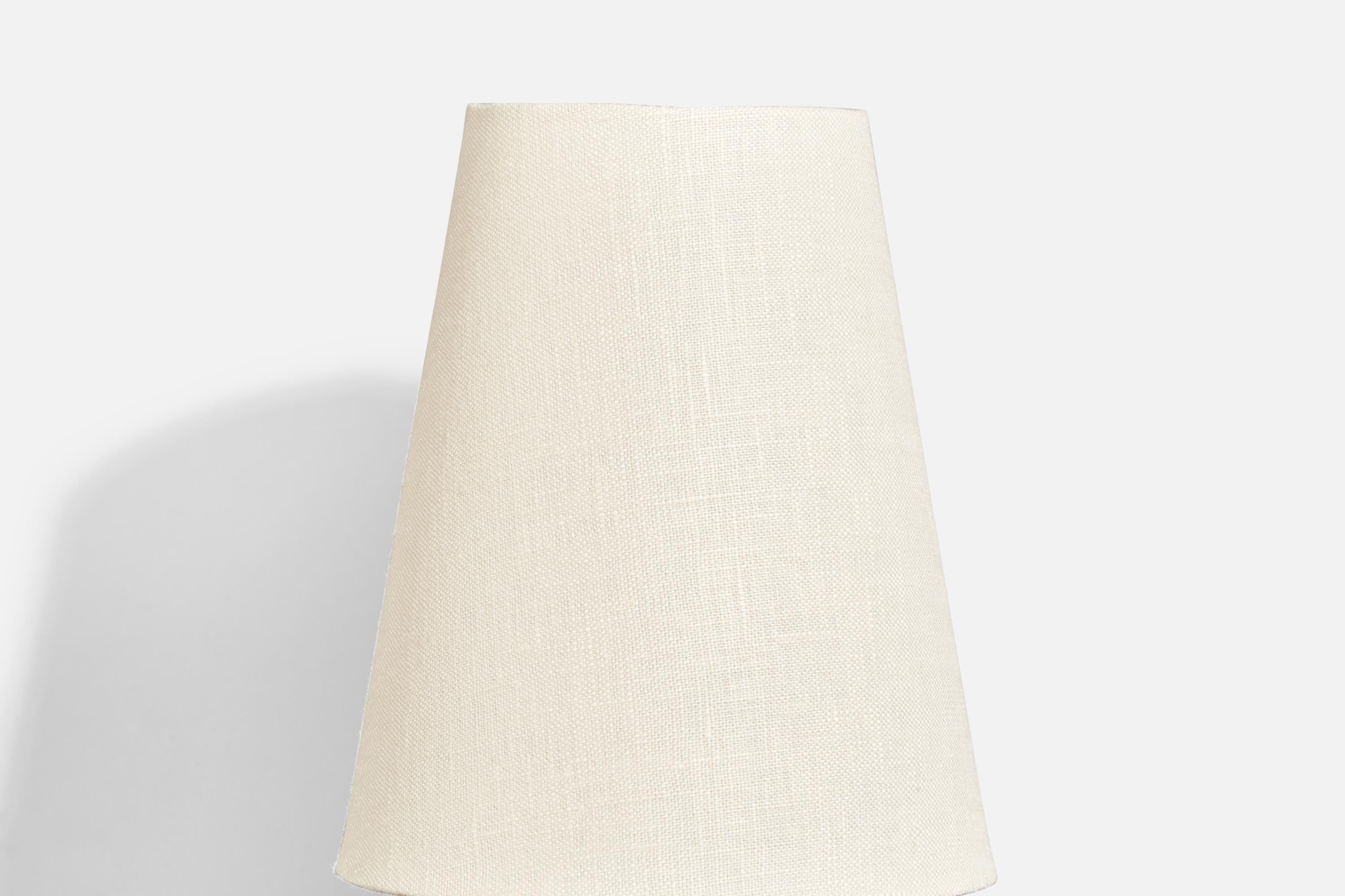 Solbackens Svarveri, Wall Lights, pin, tissu, Suède, années 1980 en vente 2