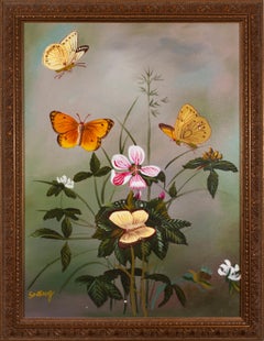 Sconosciuto (floreale con farfalle)