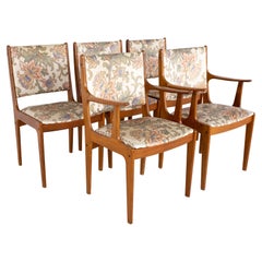 SOLD 06/02/25 Mid Century Teak Dining Chairs, Set of 5