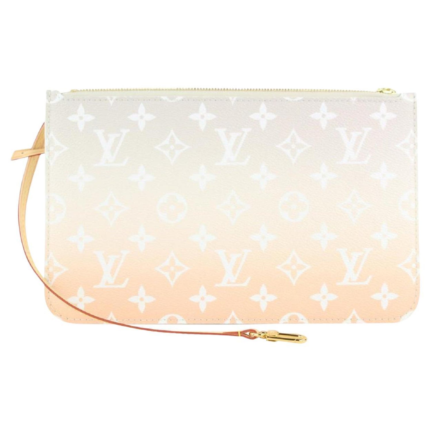 Louis Vuitton Pink x Yellow Large by The Pool Kirigami GM Envelope Pouch Bag
