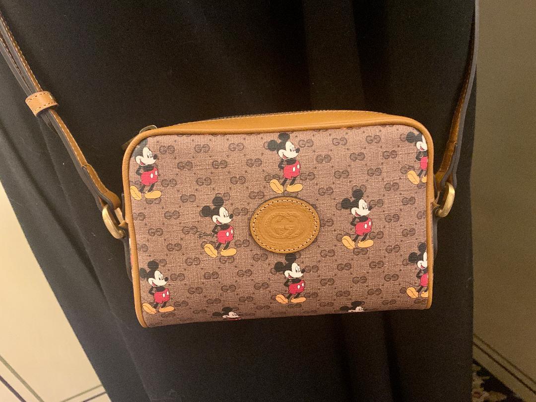 SOLD OUT Gucci Mickey Mouse Year of the Rat Crossbody Shoulder Bag Purse 5