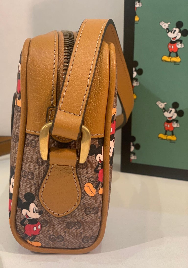 SOLD OUT Gucci Mickey Mouse Year of the Rat Crossbody Shoulder Bag Purse at 1stdibs