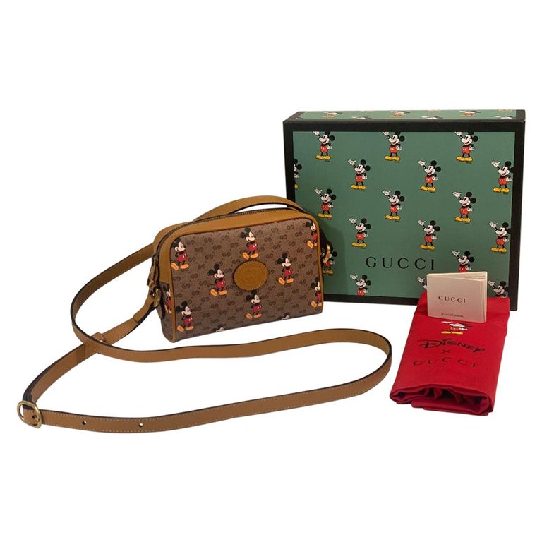 SOLD OUT Gucci Mickey Mouse Year of the Rat Crossbody Shoulder Bag Purse