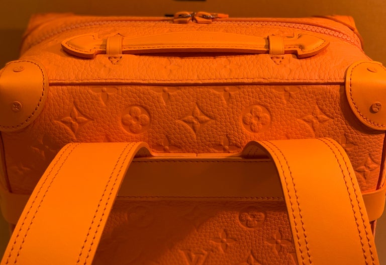 Louis Vuitton, Bags, Louis Vuitton Virgil Abloh Orange Soft Trunk