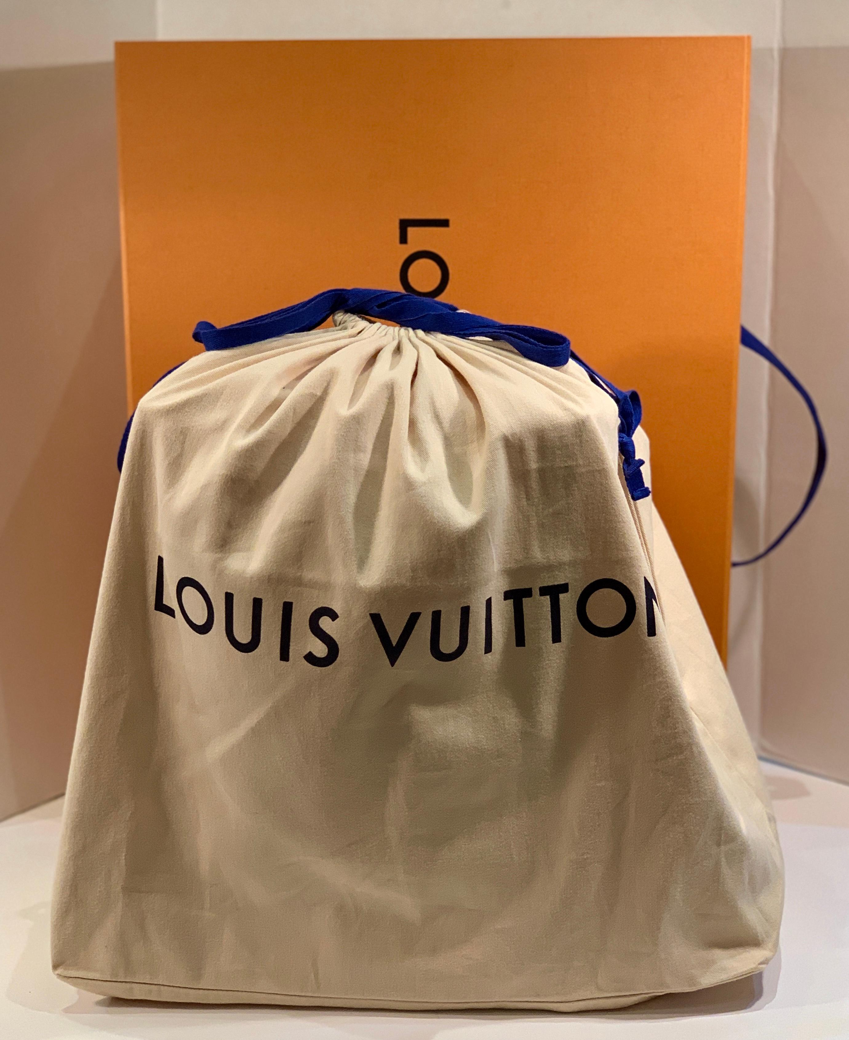 SOLD OUT Louis Vuitton Virgil Abloh Figures of Speech Orange Soft Trunk Backpack 11