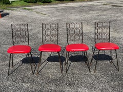 Set of Four Arthur Umanoff Granada Chairs