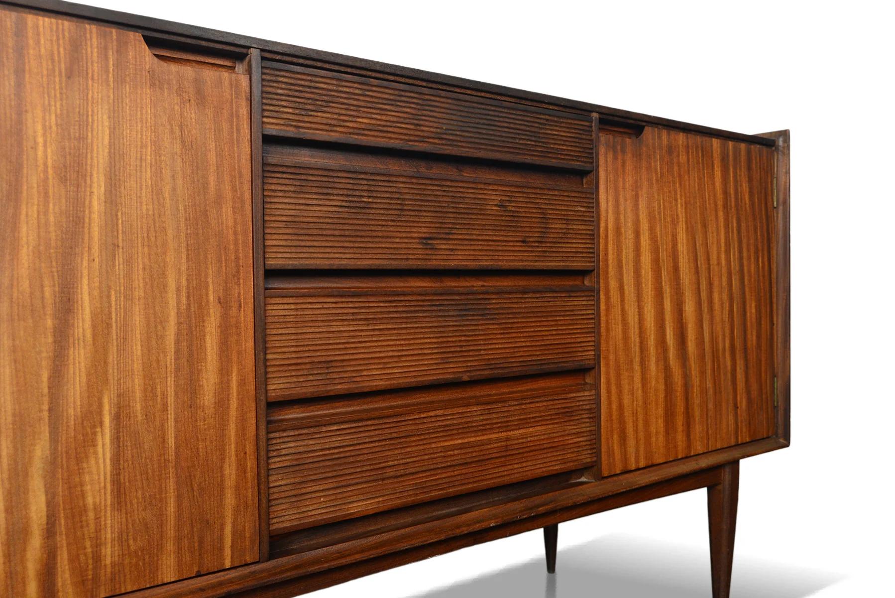 Teak Sold - Small Richard Hornby Credenza In Solid Afromosia