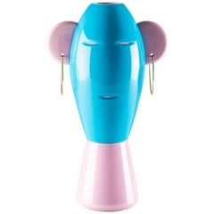 Scultura in vetro e oro 18k Soldato Di Vetro di Alessandro Mendini per Venini