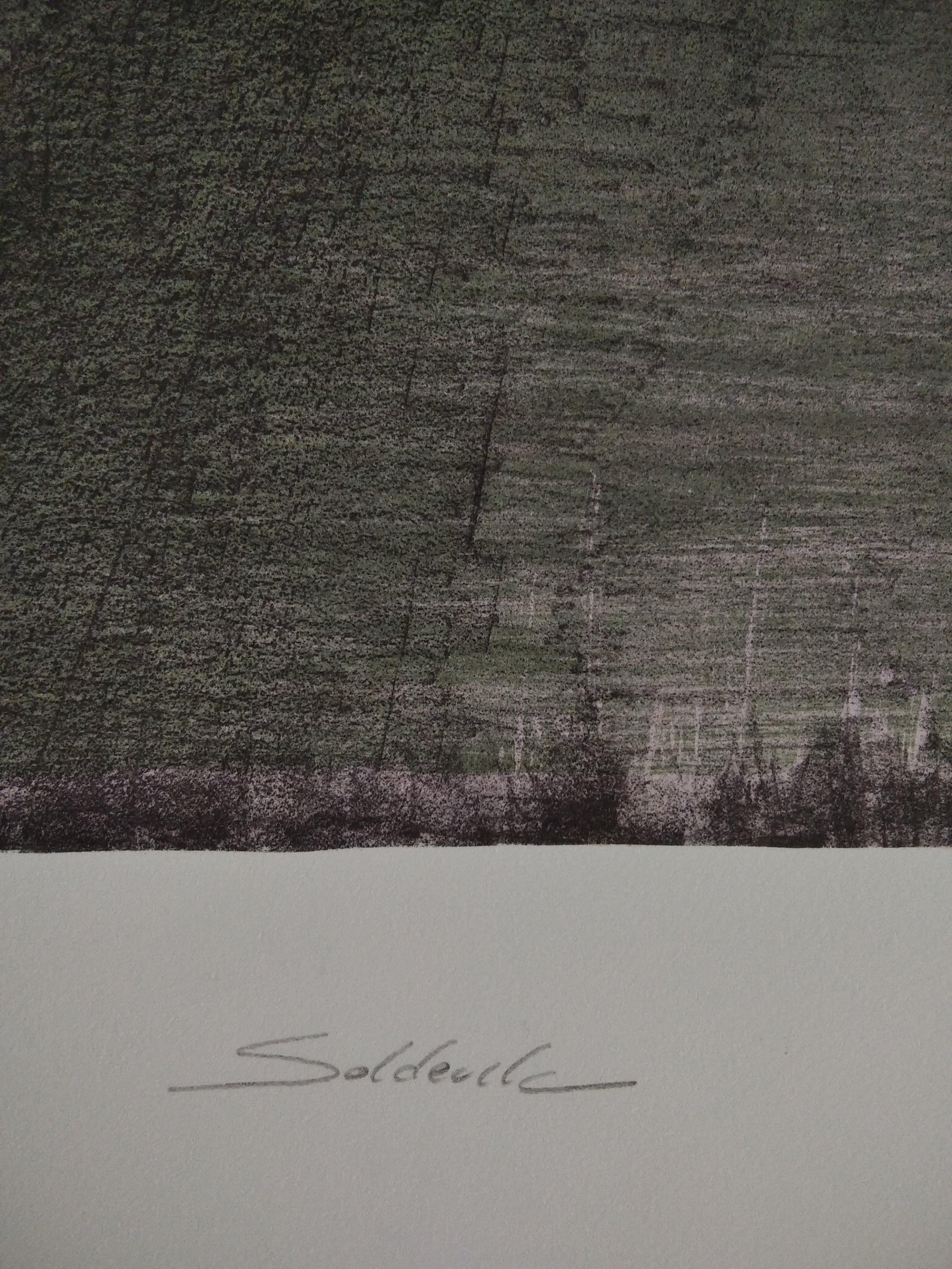 Senza titolo - Landscape Print Grigio di Soldevila
