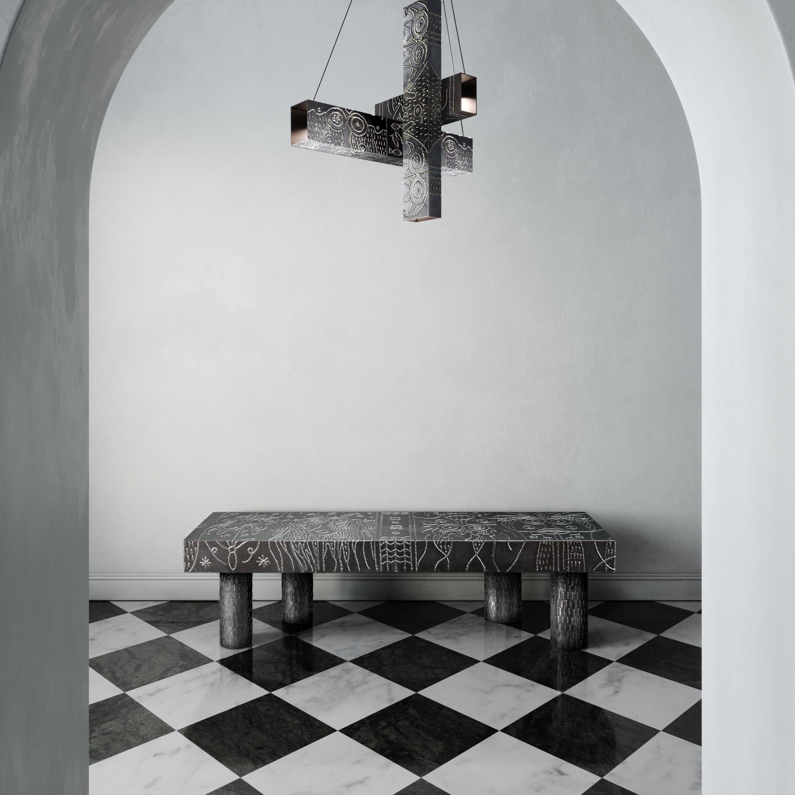Soldita Bench by Andre Teoman Studio In New Condition In Geneve, CH