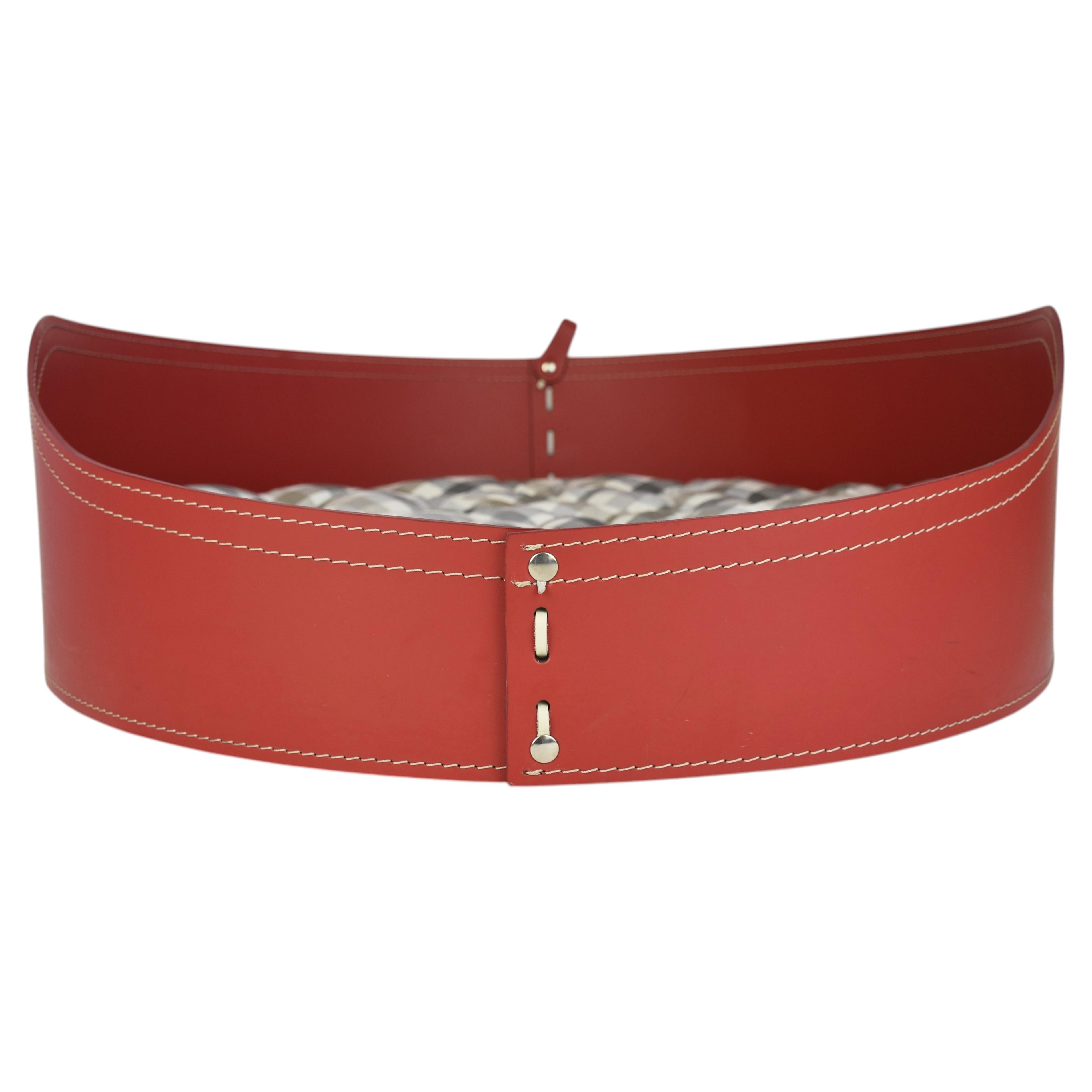 Sole Indoor Pet Bed SOLE by Limac Design, Modern Regenerated Leather For Sale