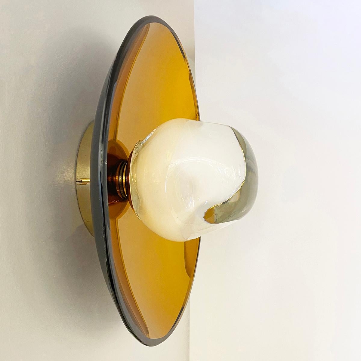 Modern Sole Wall Light by Gaspare Asaro For Sale