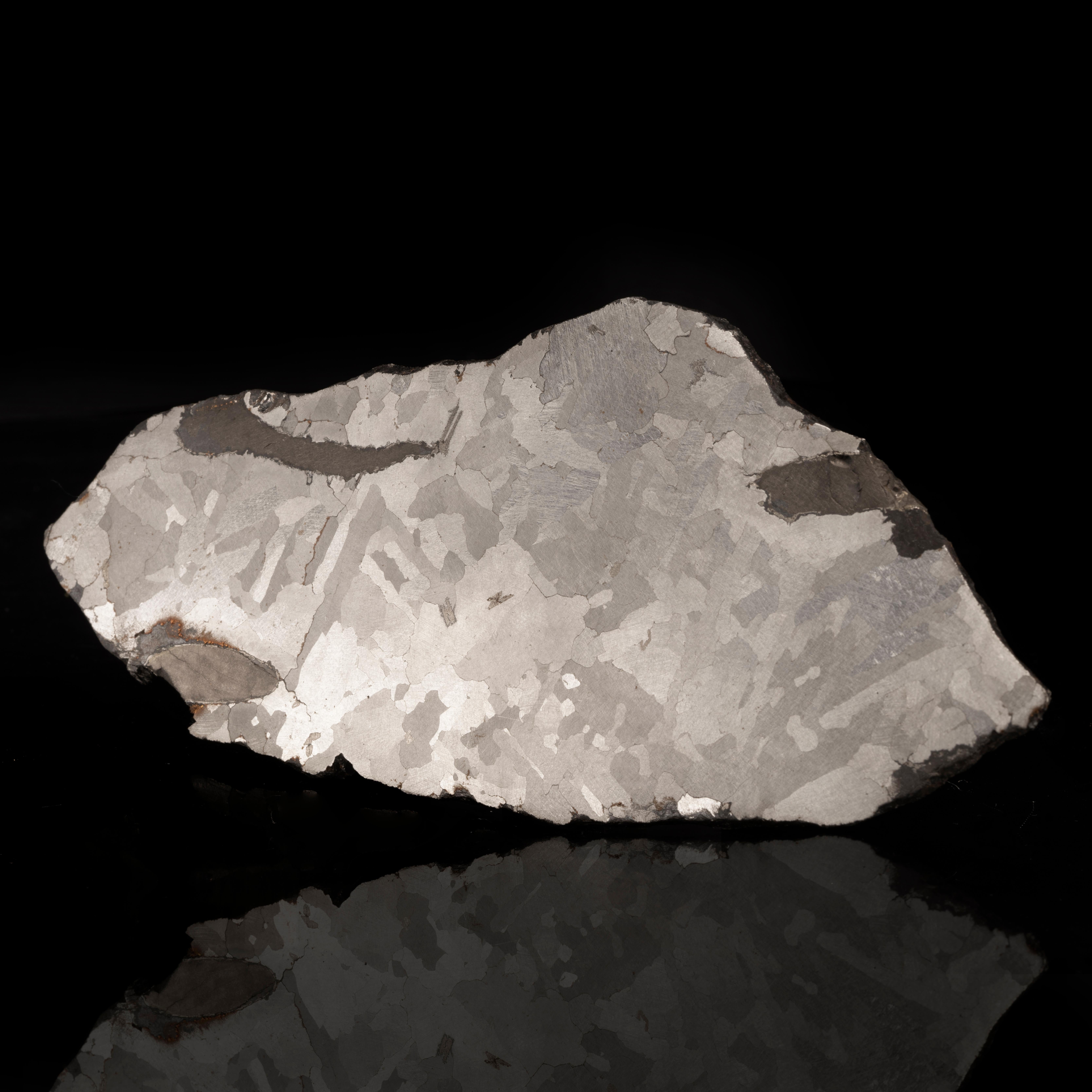 Brazilian Soledade Meteorite Slice // 389 Grams For Sale