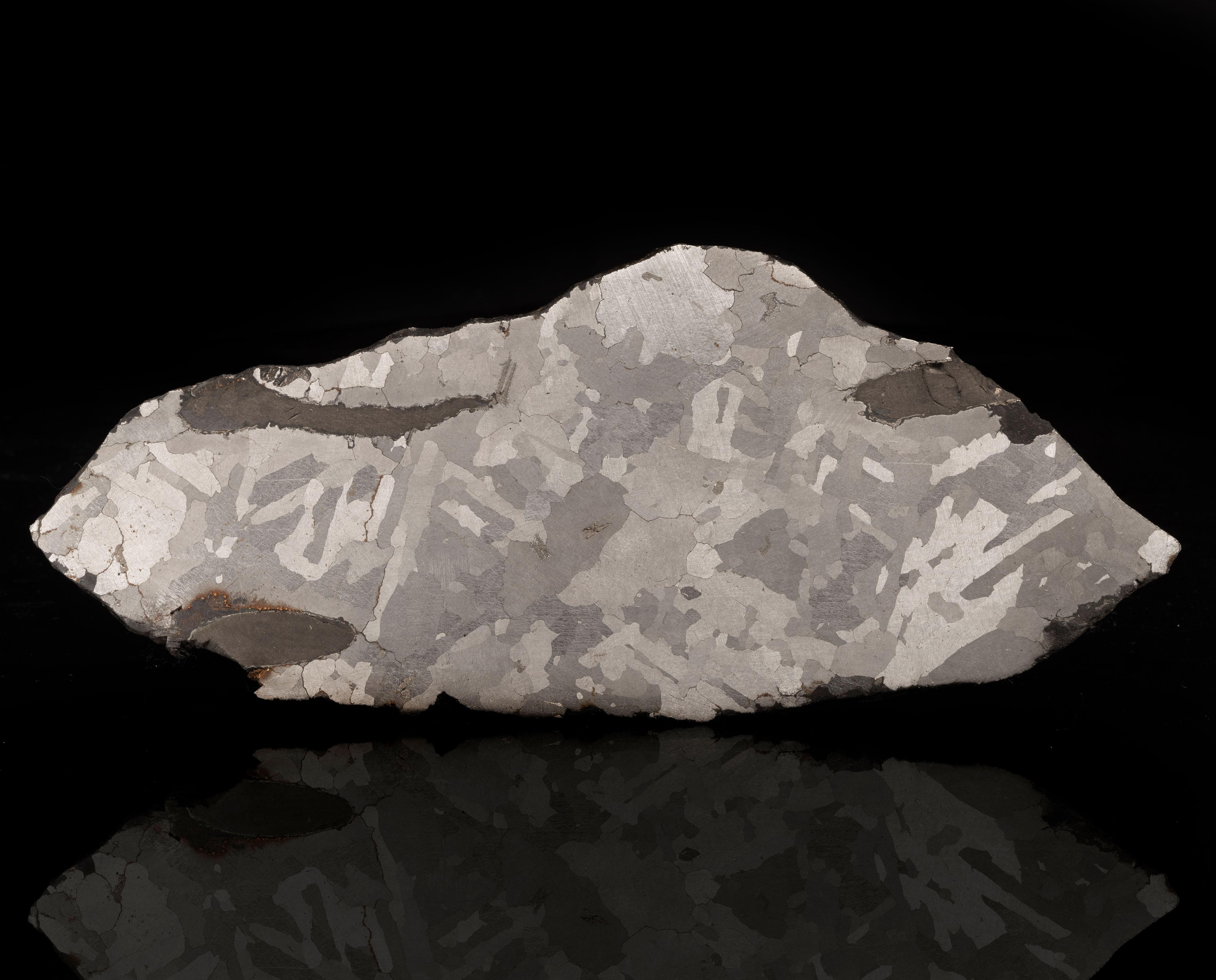 18th Century and Earlier Soledade Meteorite Slice // 389 Grams For Sale