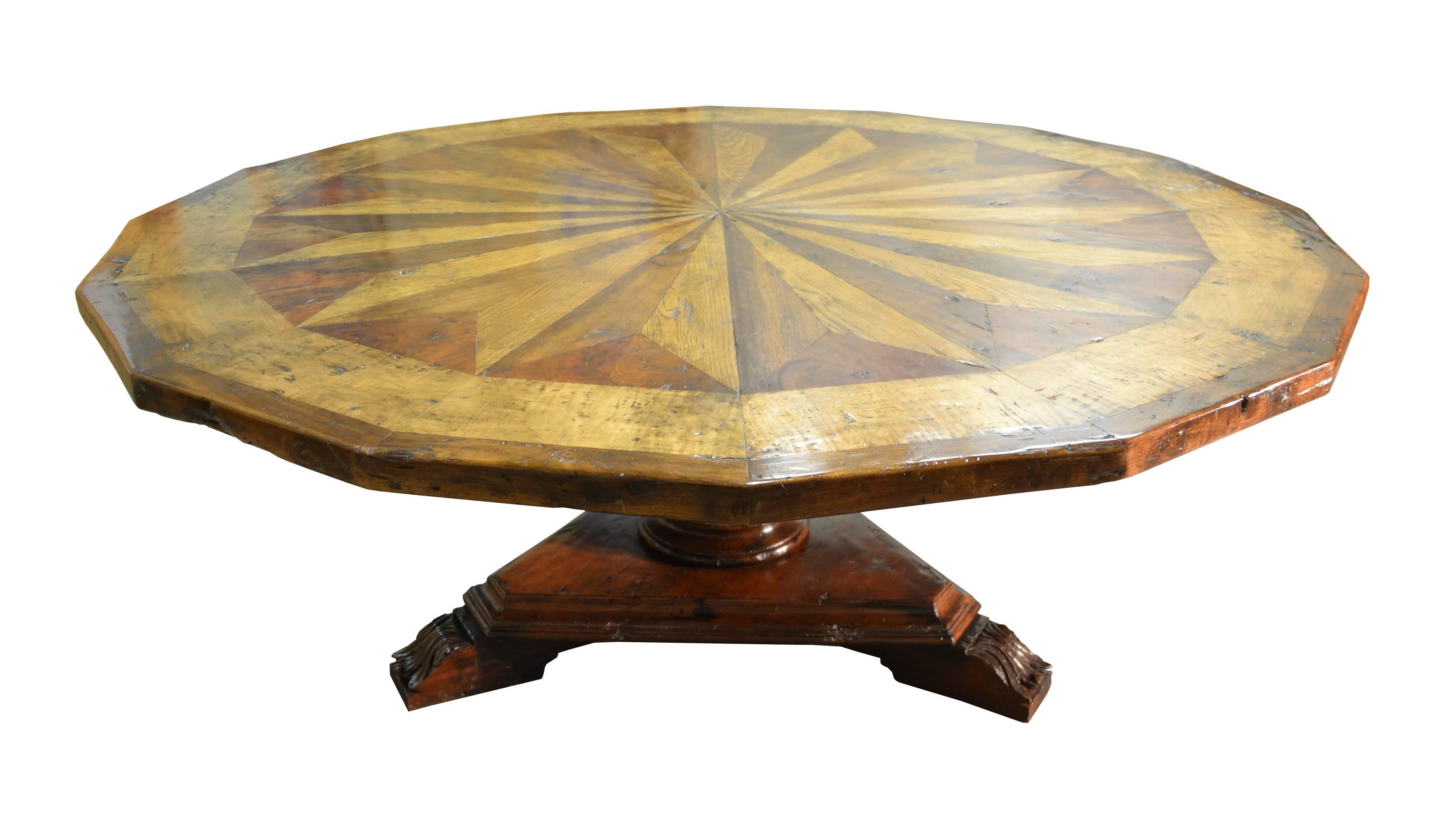 Georgian Soleil Dining Table by Mike Bell, Inc. For Sale