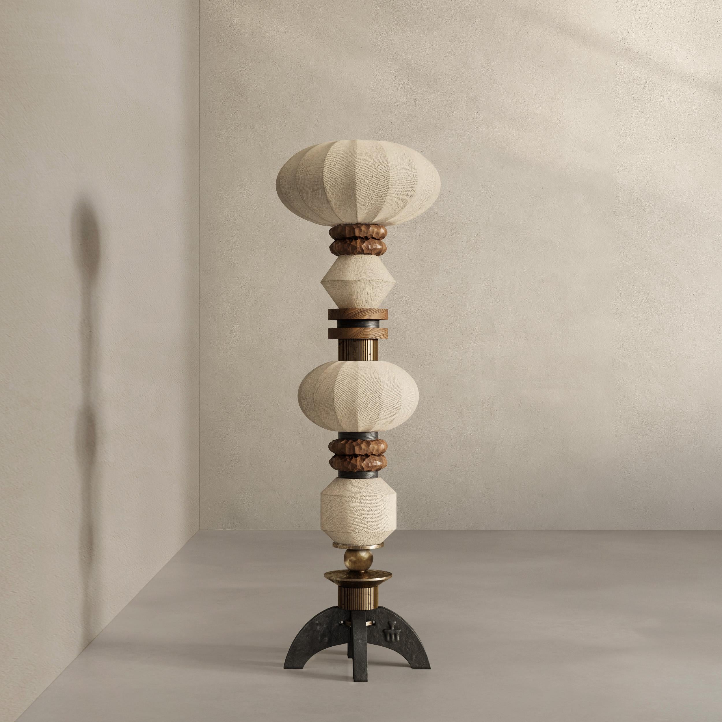Modern Soleil Floor Lamp - Talisman Series For Sale
