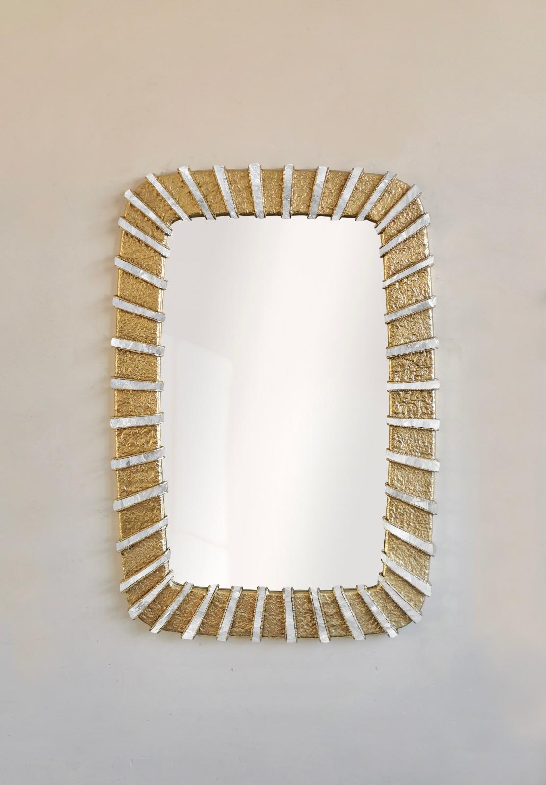 Contemporary Soleil Mirror by Phoenix For Sale
