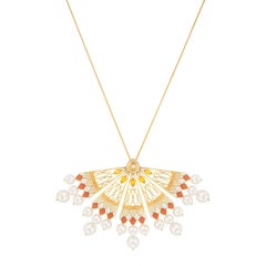 Soleil Necklace Yellow Gold