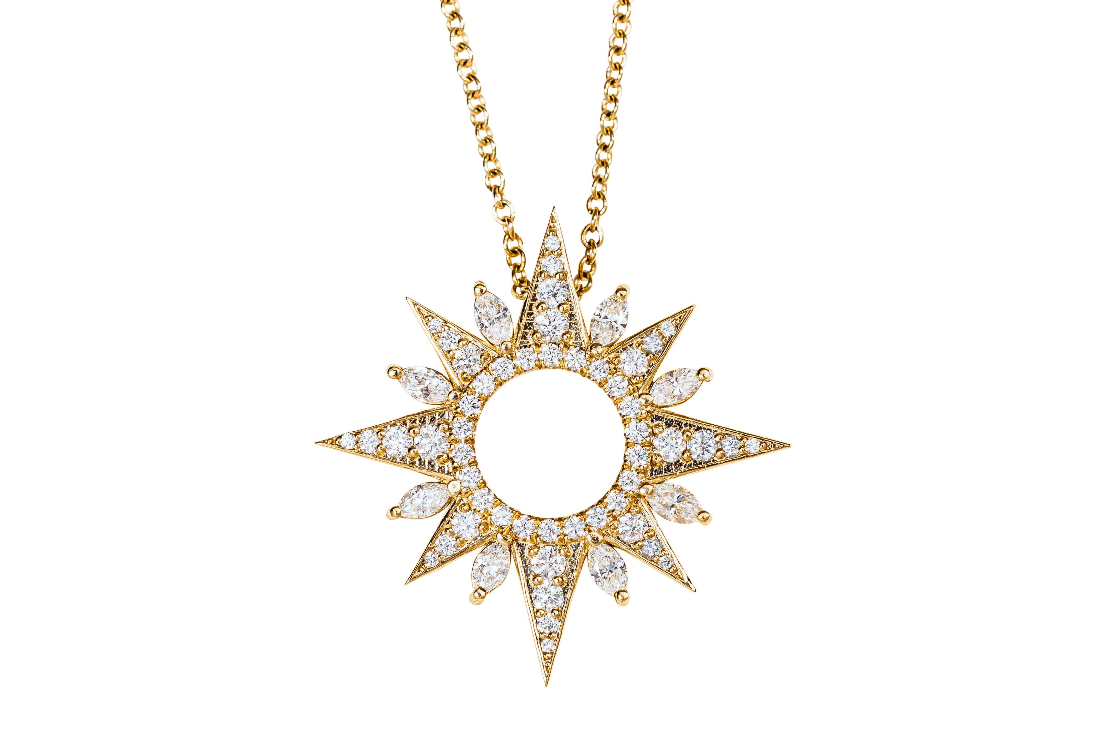 1,25 CT Diamanten, 14K Gold
14k Kabelkette, Karabinerhaken
Verschluss
