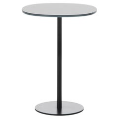 Solenoide Black Tall Side Table by Piero Lissoni