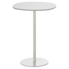 Solenoide White Tall Side Table by Piero Lissoni