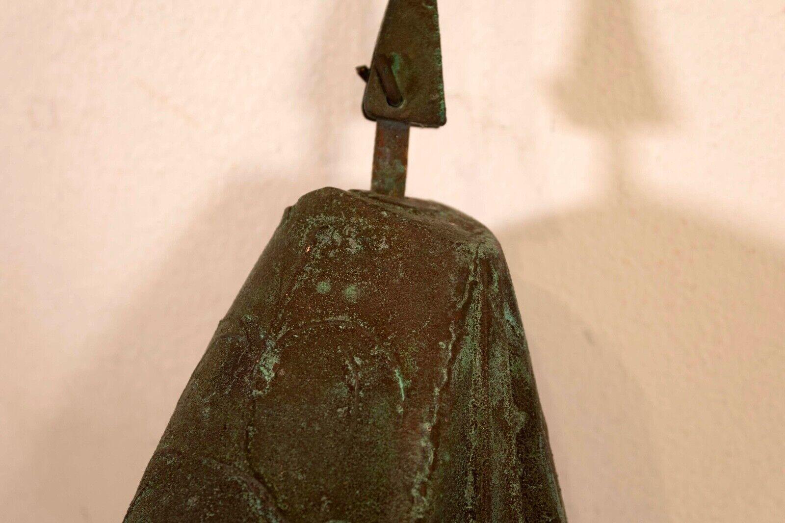 Soleri Bronze Acrosonti Hanging Bell Sculpture Brutalist Style MCM 1