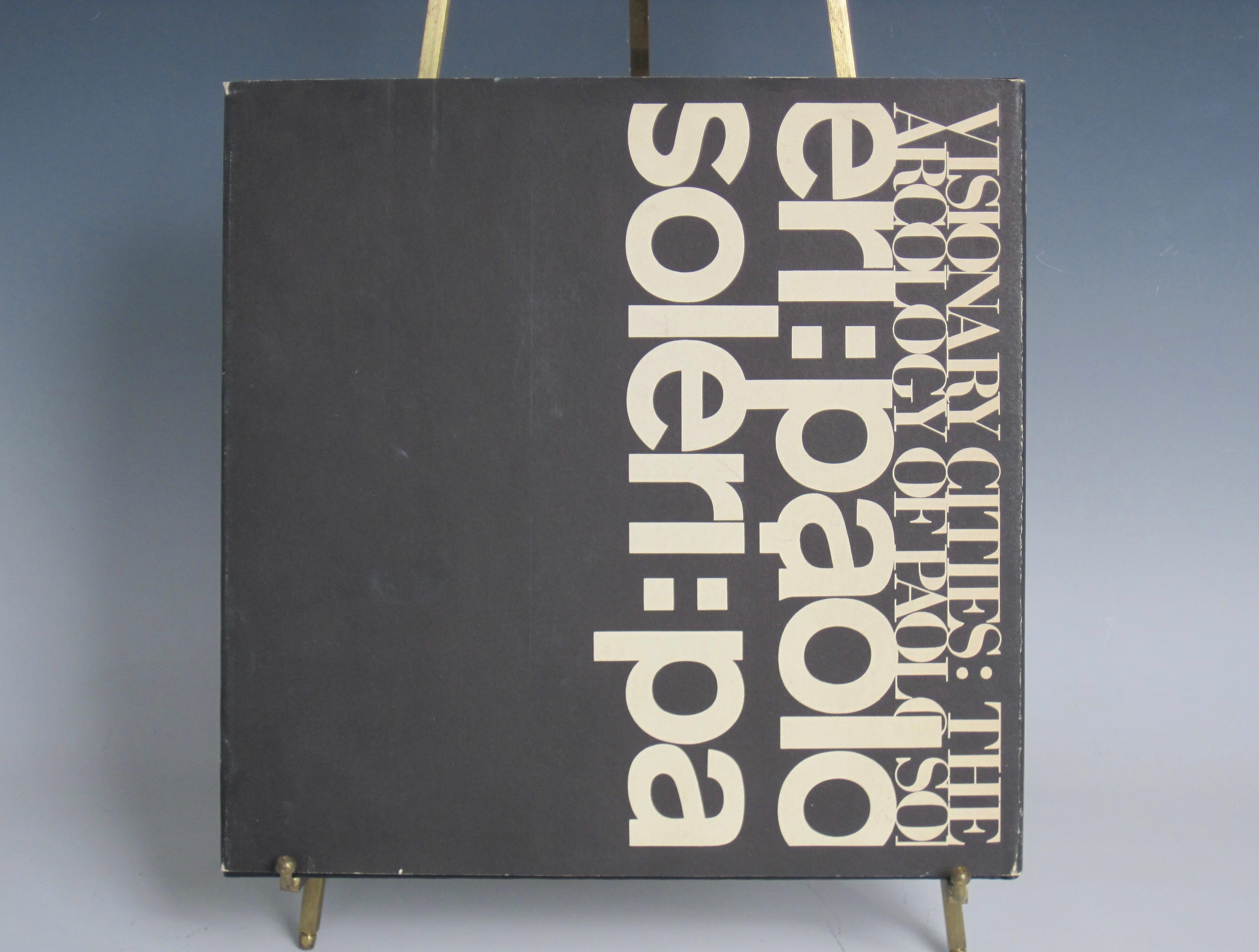 Mid-Century Modern Soleri, Paolo. Villes visionnaires : l'arcologie de Paolo Soleri Livre relié en vente