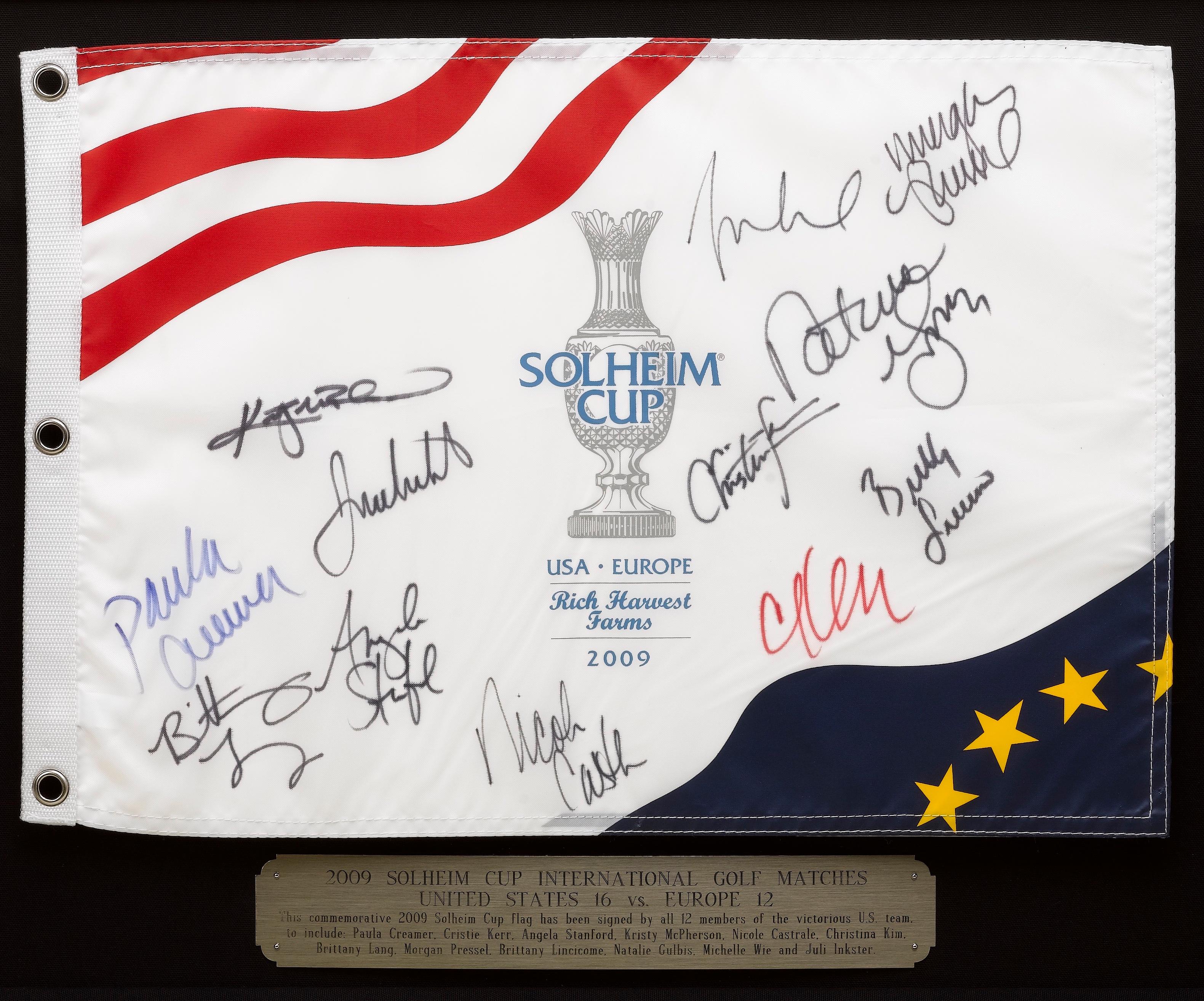 solheim cup flags