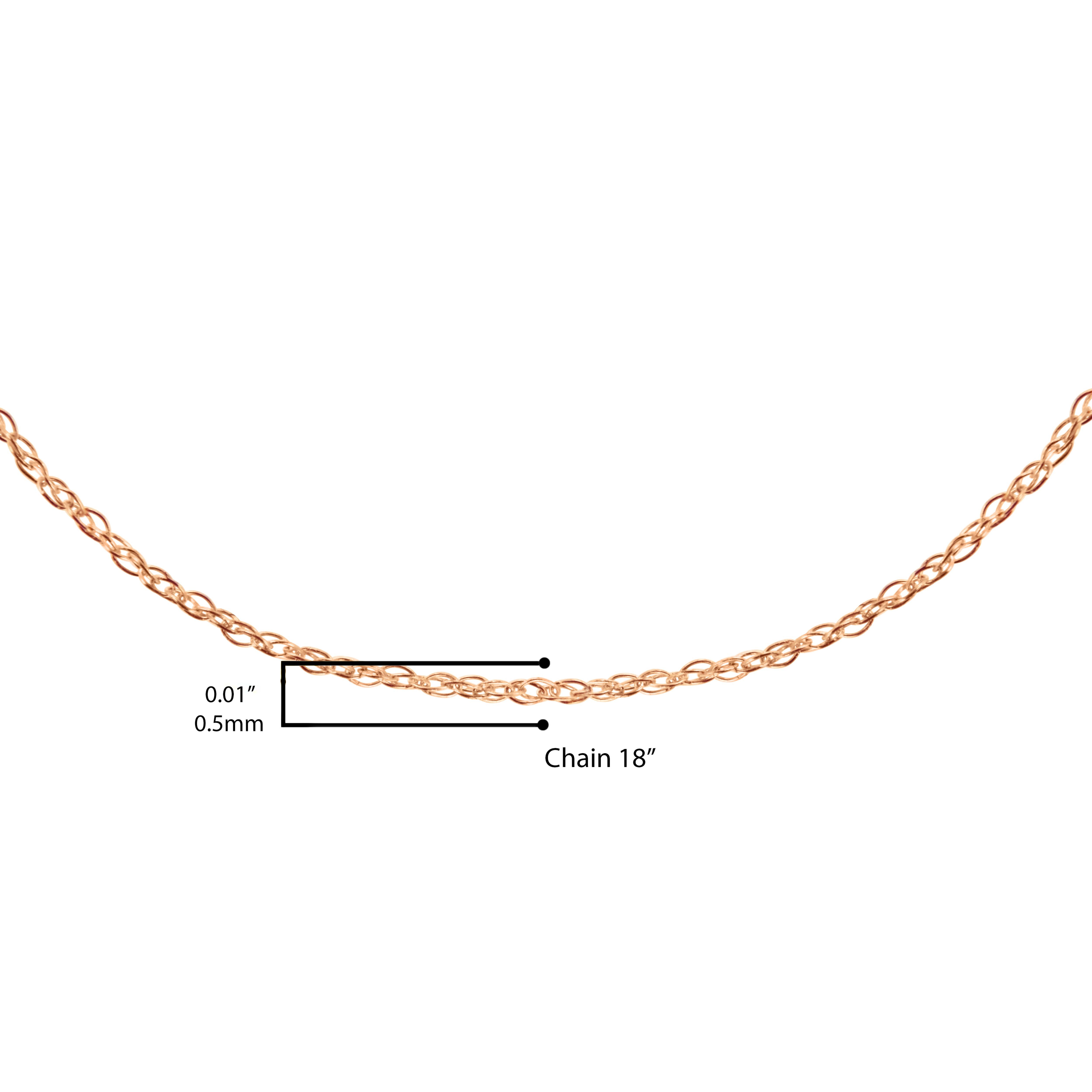 Contemporary Solid 10K Rose Gold Rope Chain Necklace Unisex Chain For Sale