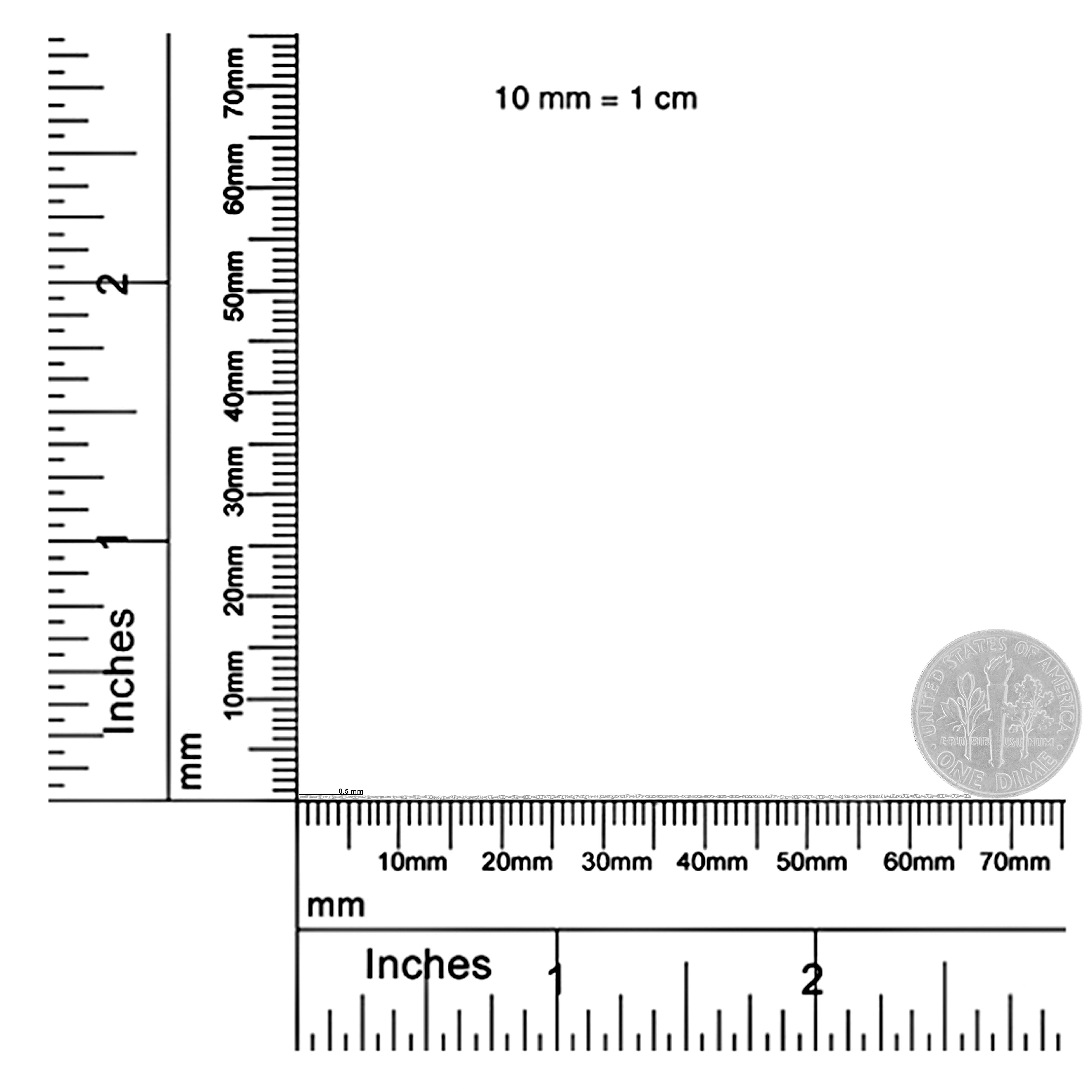 Massive 10k Weißgold Halskette Slim and Dainty Unisex Seil 1