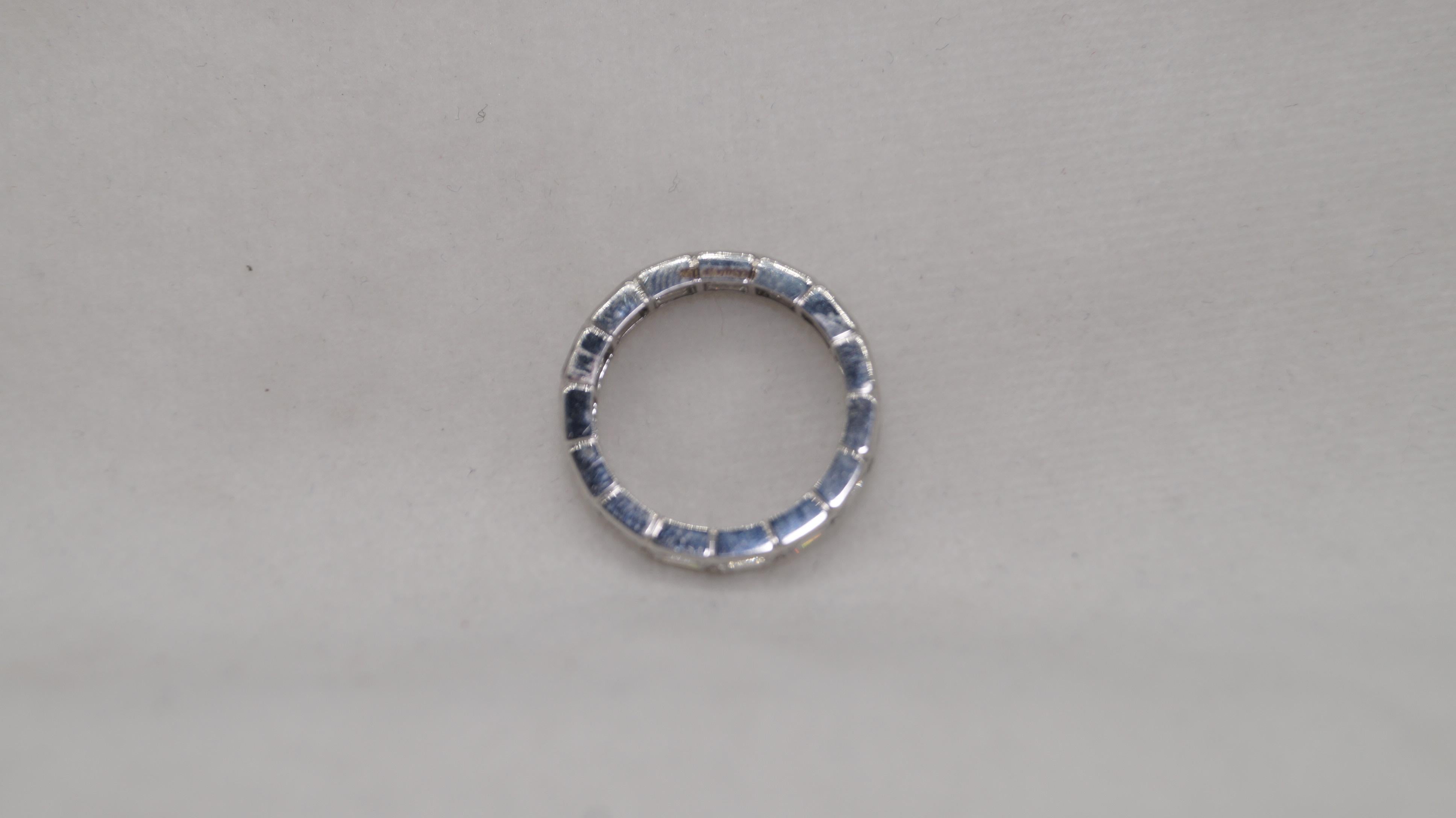 Solitaire en or 14K diamant moissanite anneau d'éternité anneau de mariage Unisexe en vente