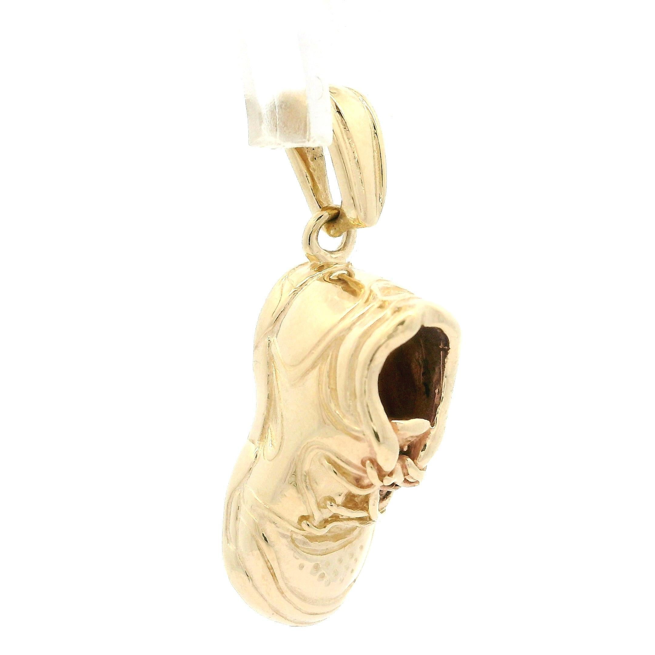 MATERIAL : Or jaune 14k massif
Poids : 7 grammes
Type de chaîne : Non inclus
Largeur : 8,2 mm (0,32