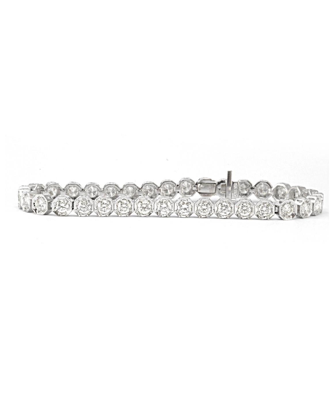 genuine diamond tennis bracelets