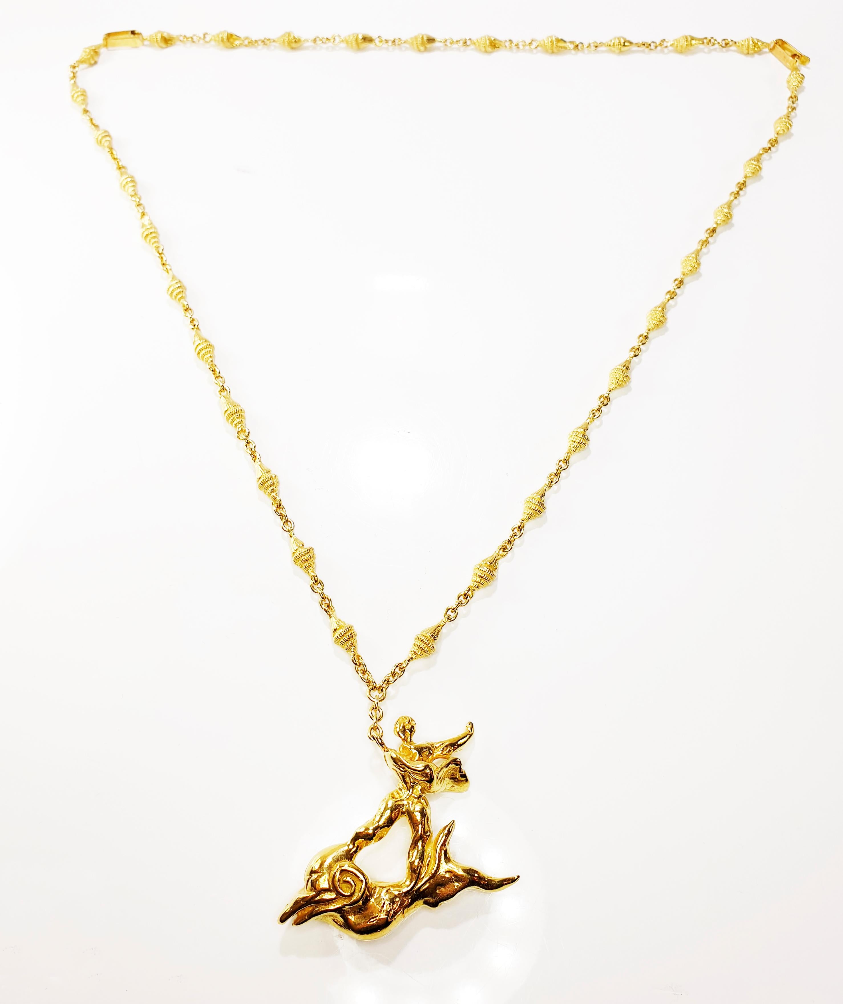 salvador dali necklace
