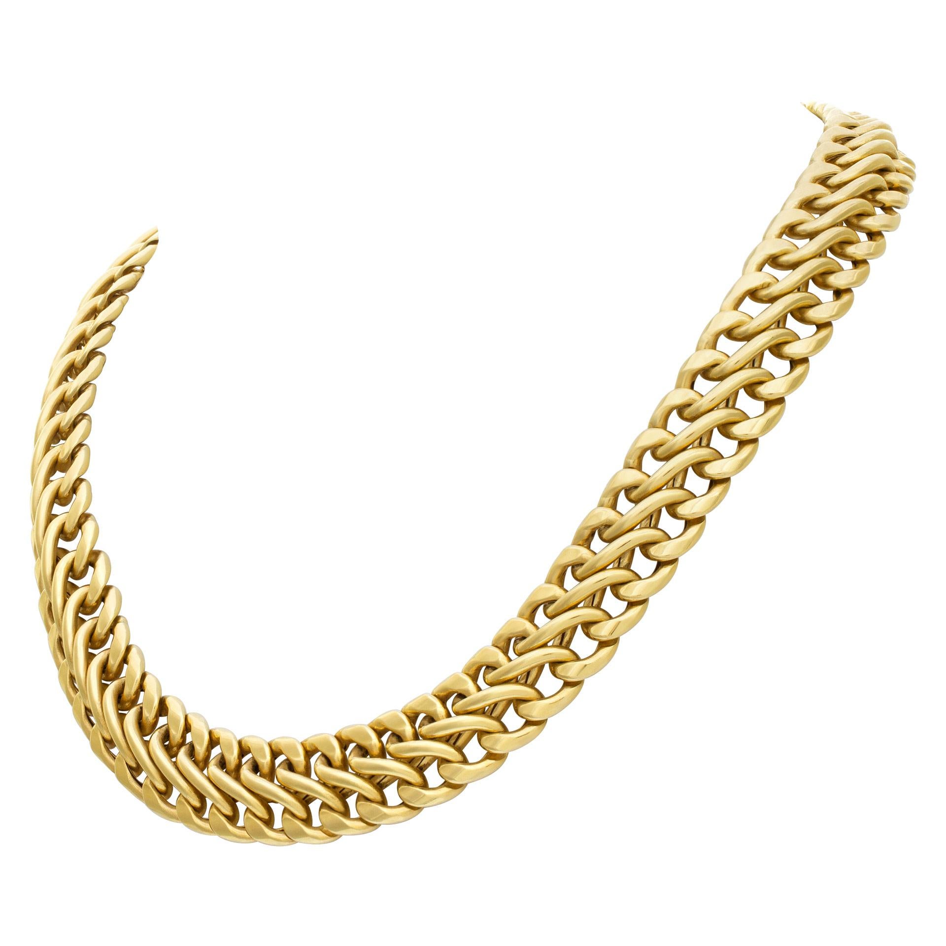 Gorgeous solid 18k yellow gold 16