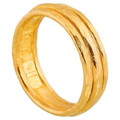 Solid 22 Karat Yellow Gold Ring