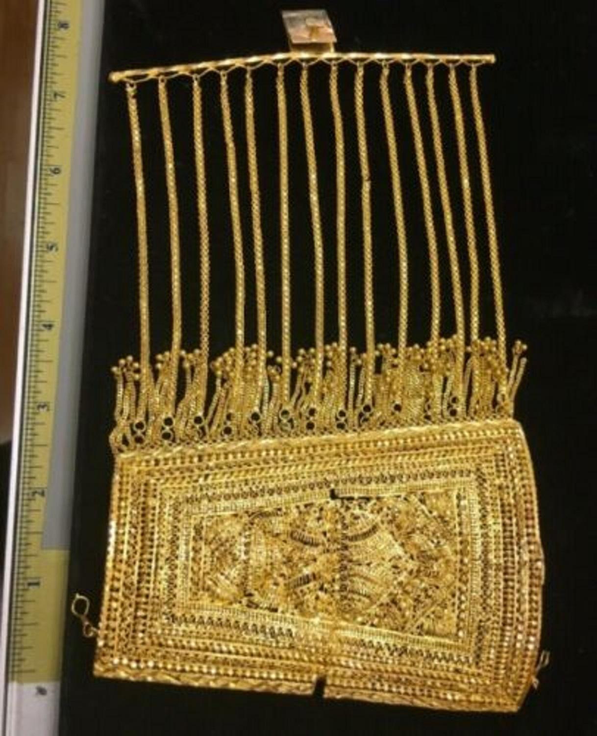 Solid 22K Gold Filigree Armband 160.9 Gram For Sale 2