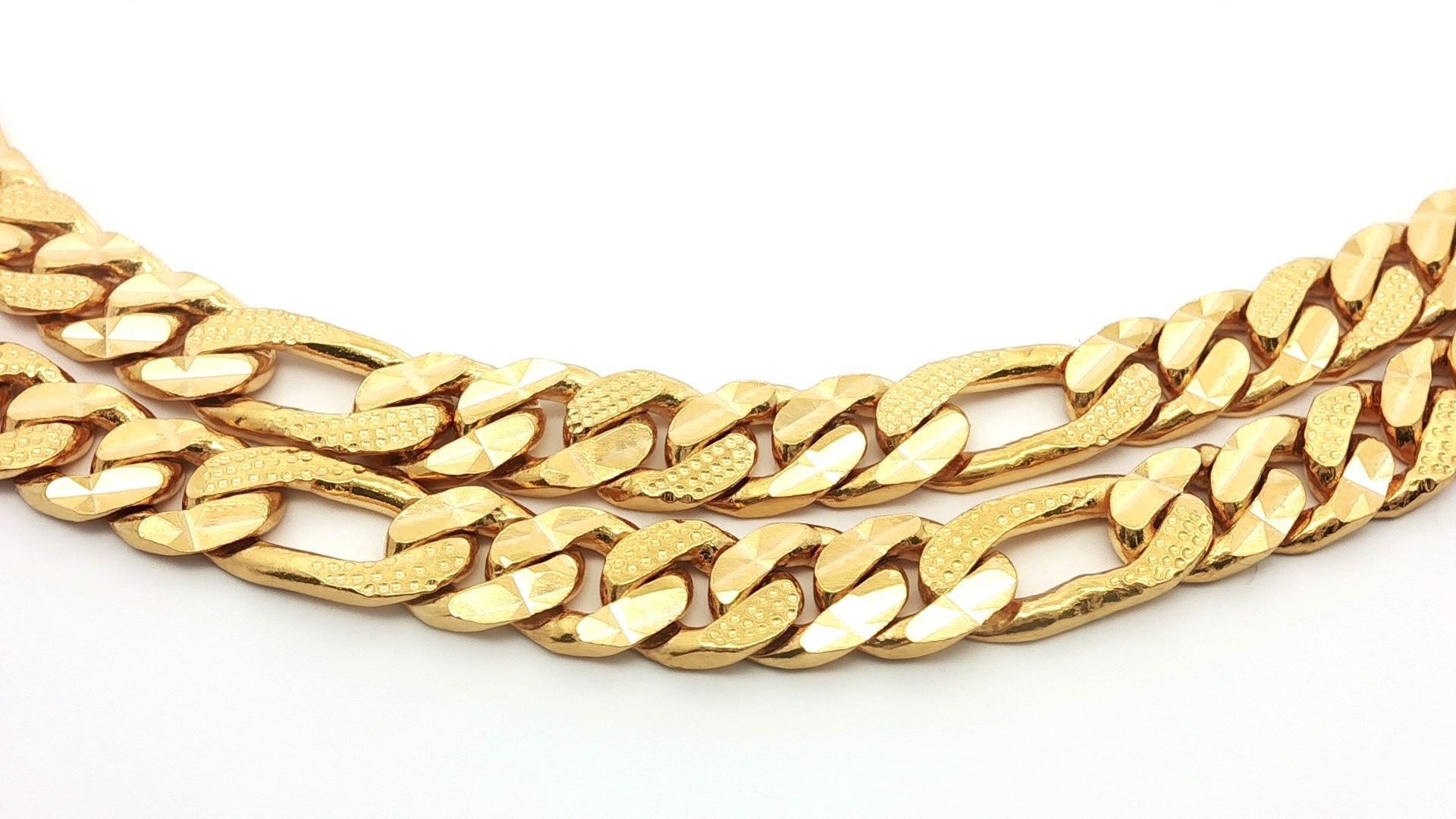 Solid 22k Yellow Gold 23.5