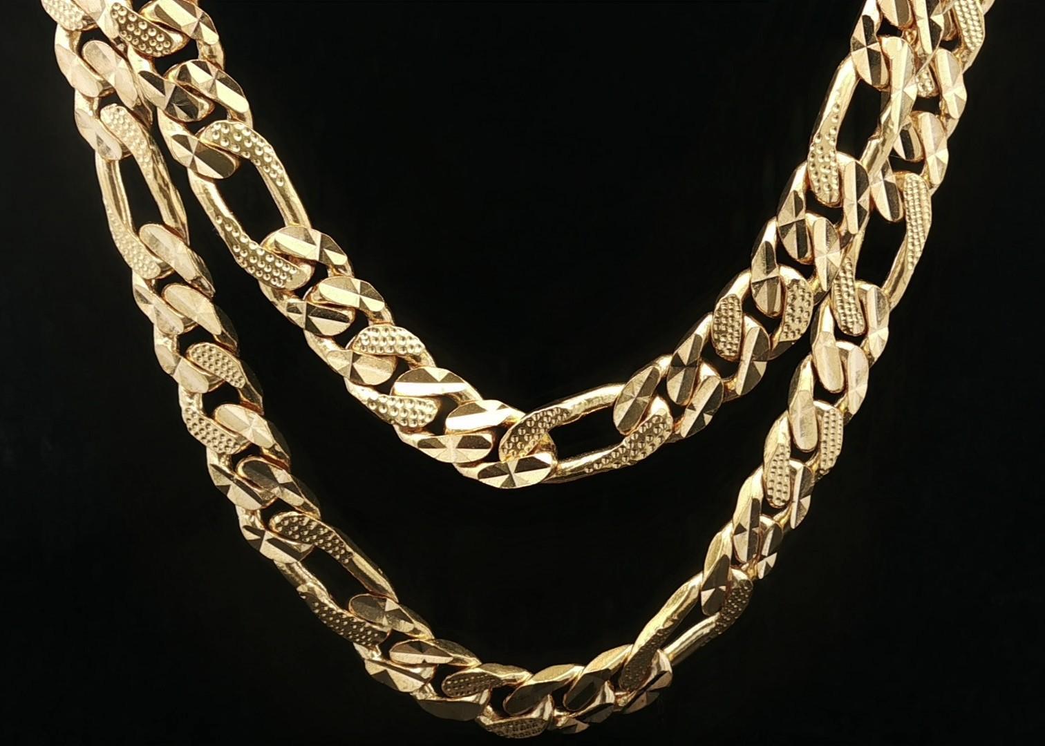 Women's or Men's Solid 22k Yellow Gold 23.5