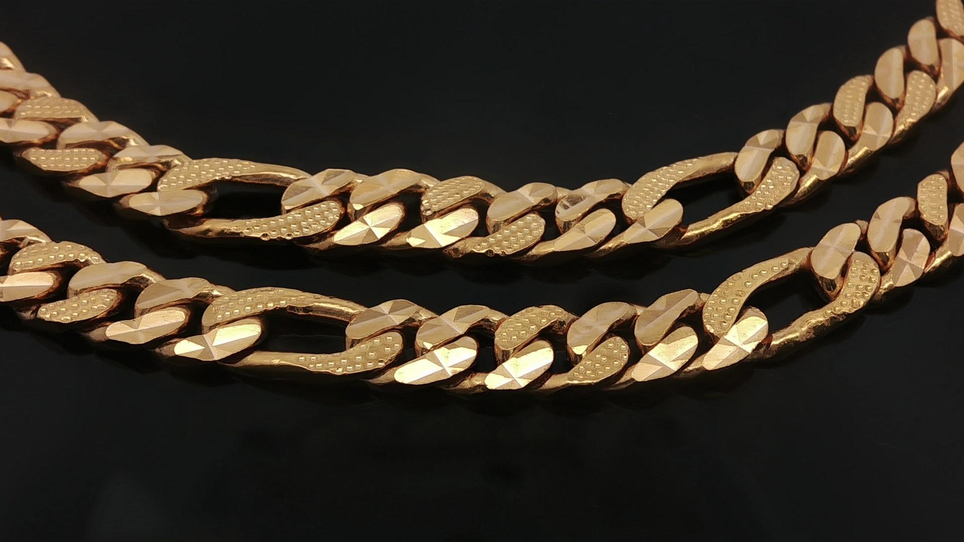 Solid 22k Yellow Gold 23.5