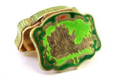 Tabaquera de oro 750 macizo (18K) - Siglo XVIII