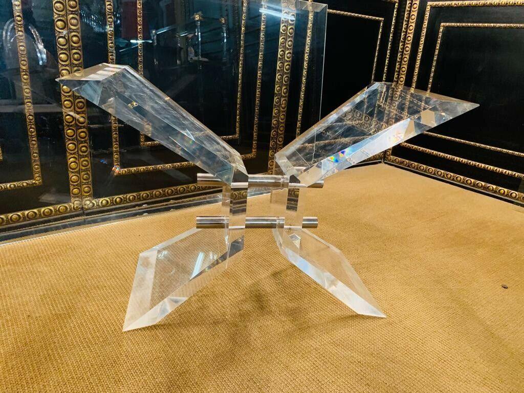 Solid Acrylic Designer Dining Table with Solid Top 6