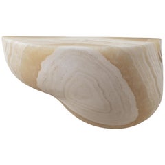 Solid Alabaster Centerpiece by Omar Chakil