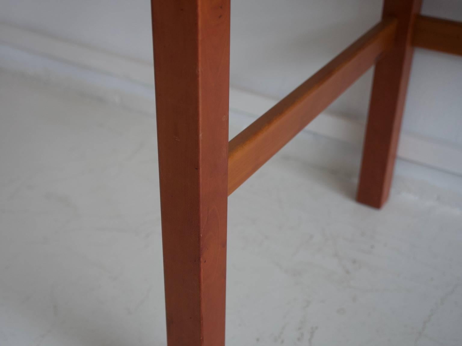 Solid American Cherrywood Writing Desk by Andreas Hansen 4