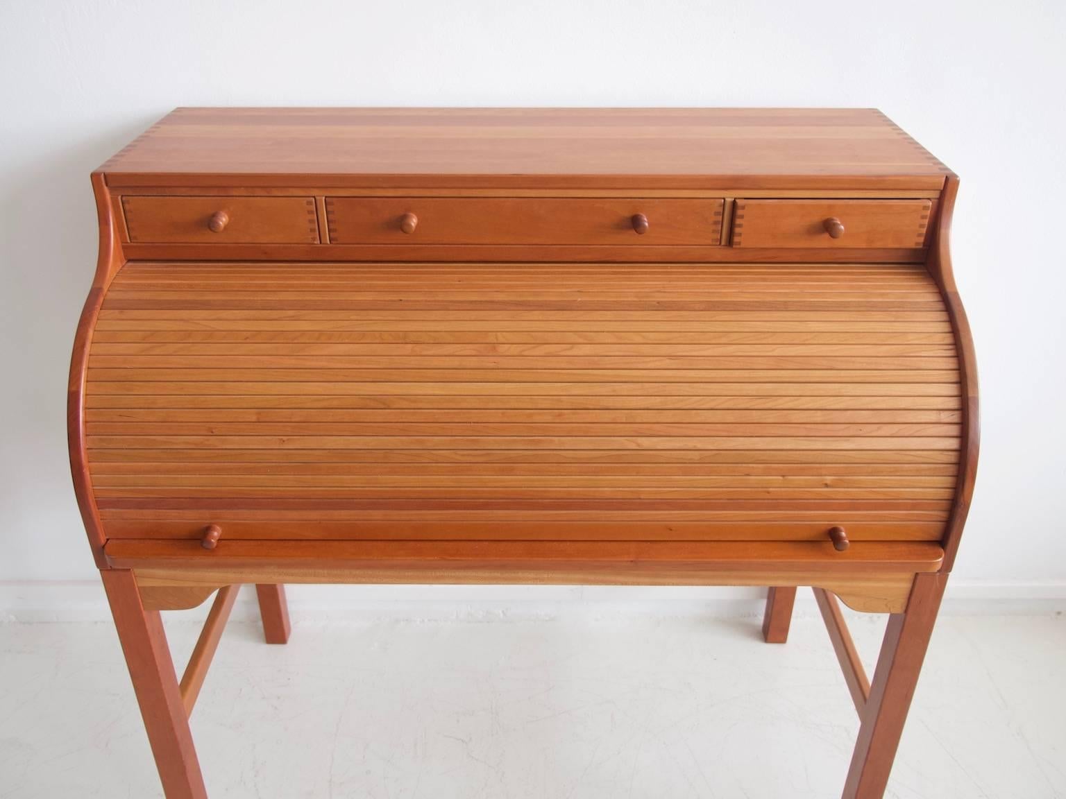 solid cherry writing desk