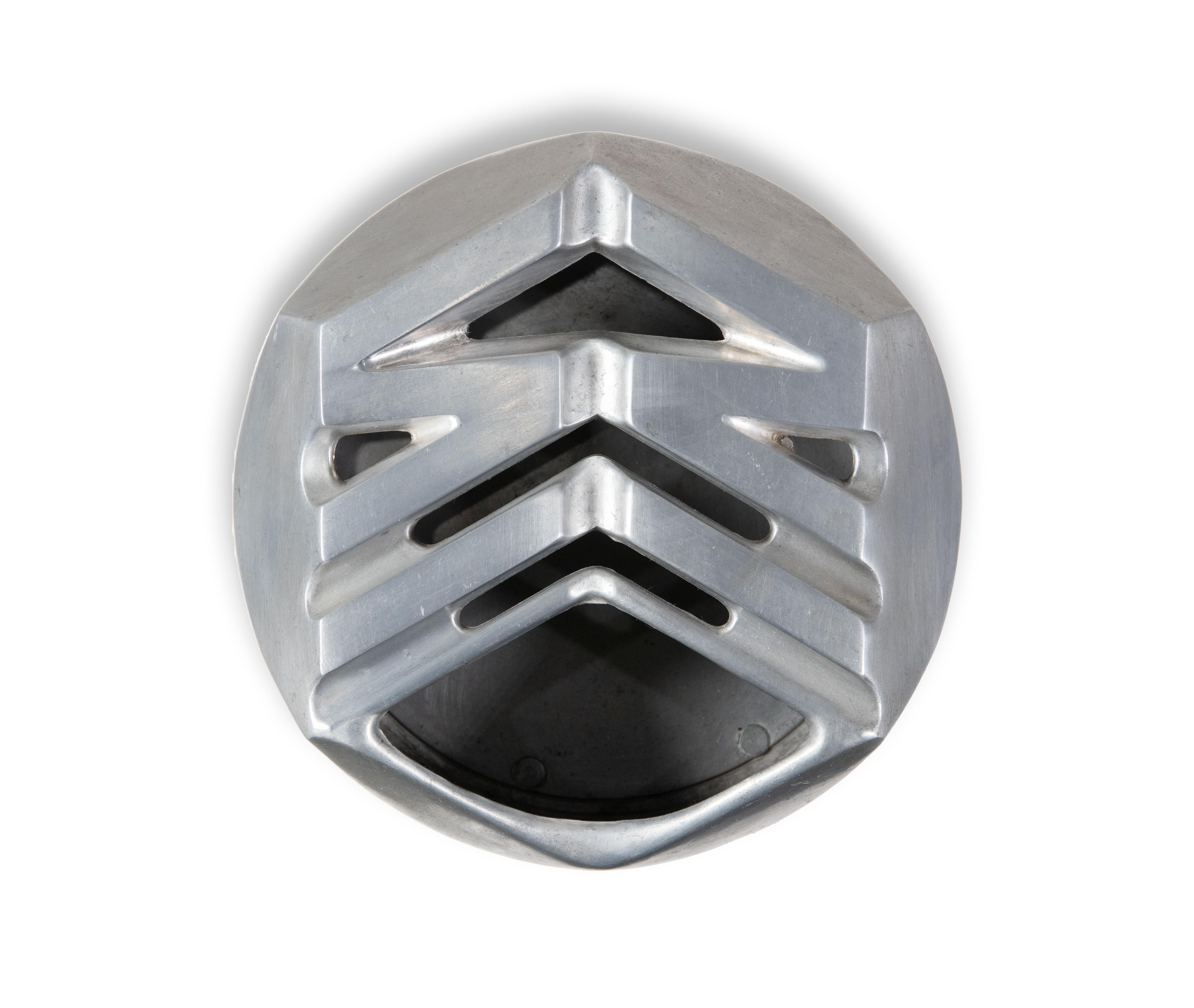 Swedish Solid and Machined Aluminum Apollo PN58 Ashtray by Sersterug Criant, 1960s For Sale