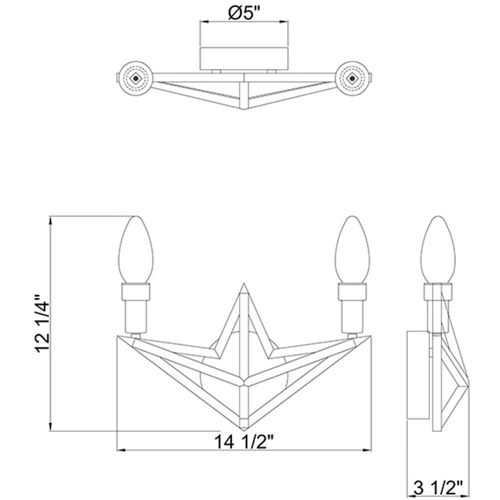 Metalwork Solid Antiqued Brass Regalio Outdoor Wall Sconce by Elisterno For Sale