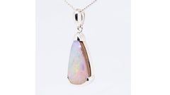 Solid Australian Bolder Opal Necklace